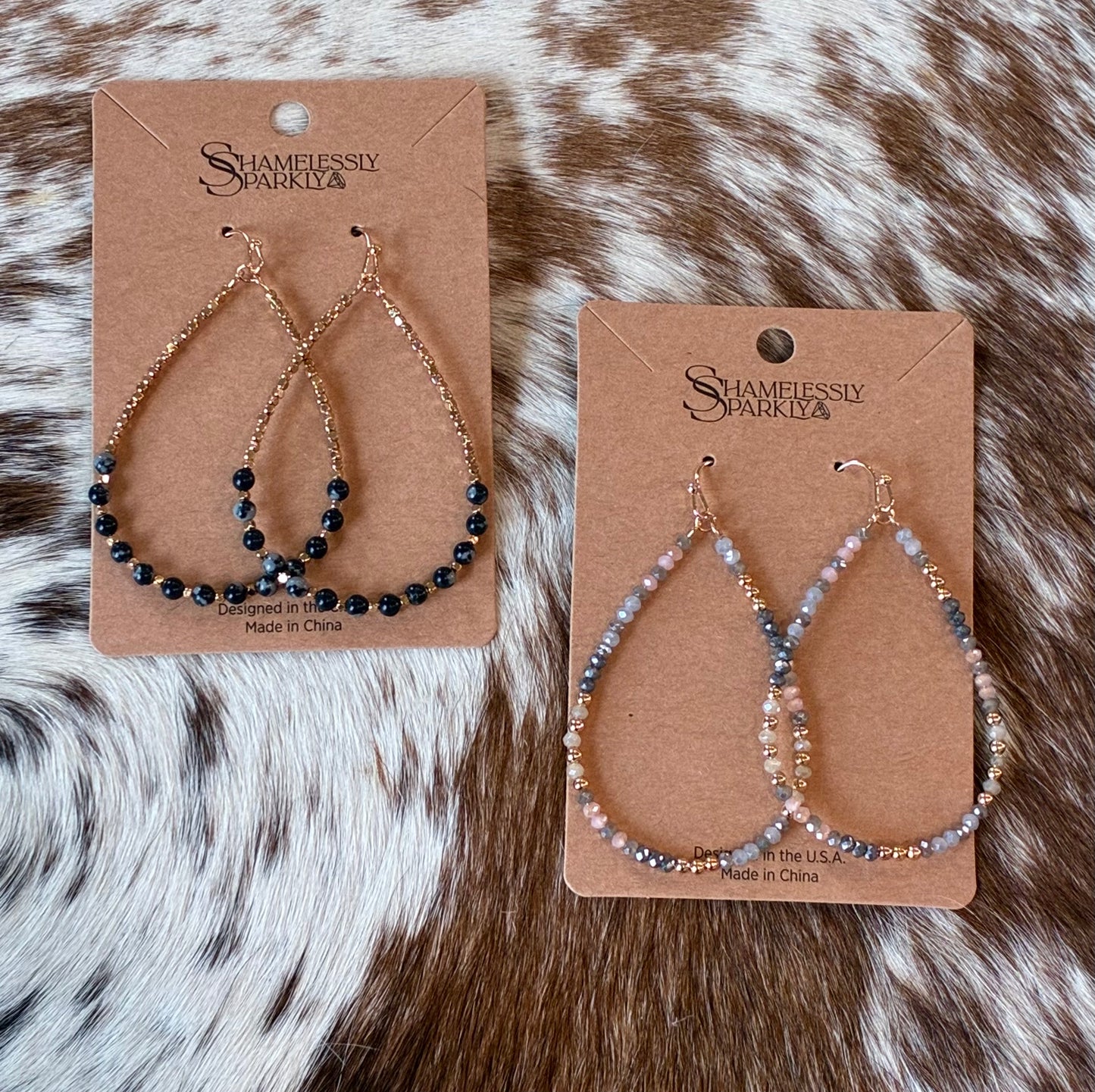 Teardrop Crystal Earrings