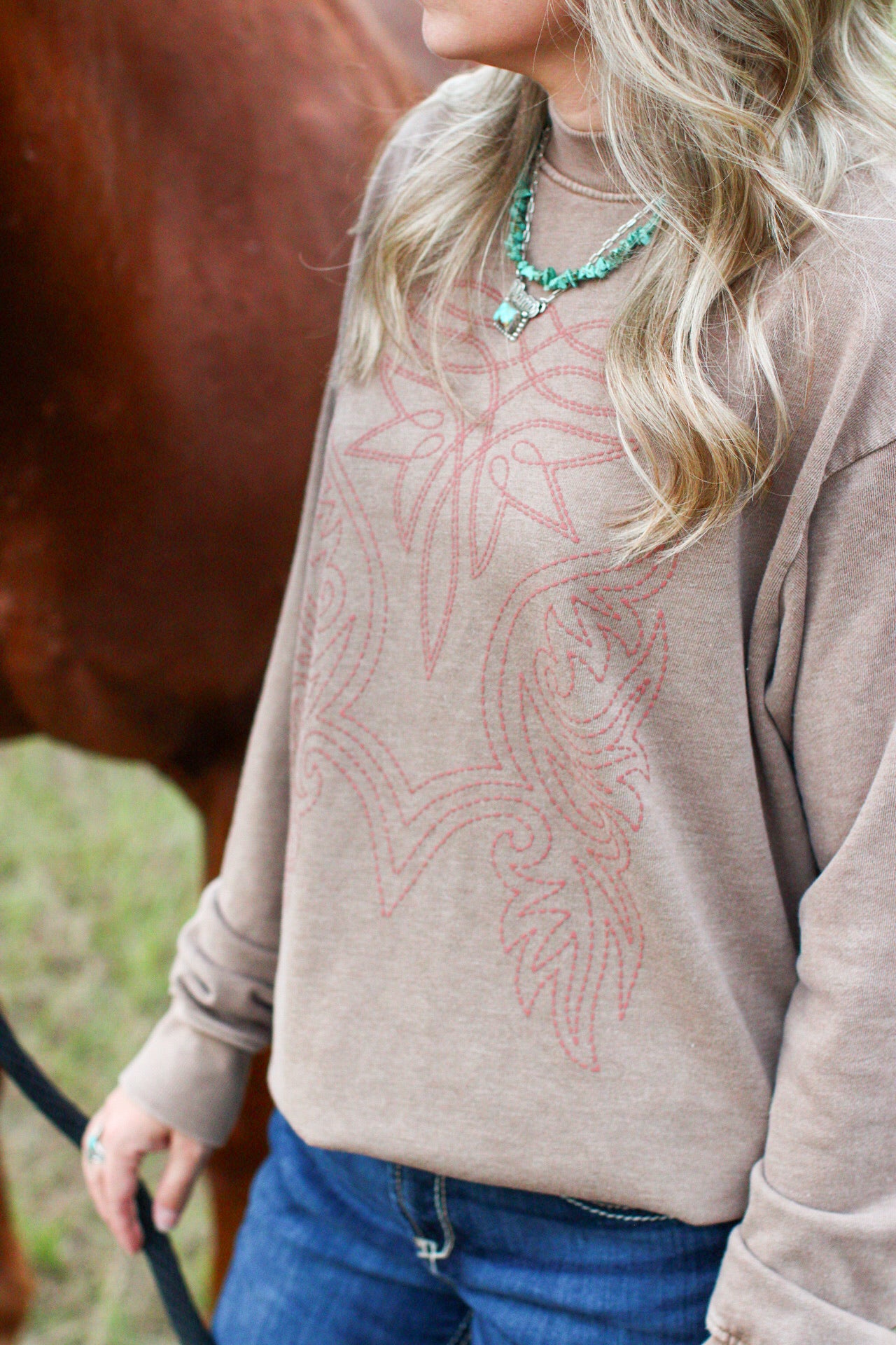 Boot Stitch Sweatshirt