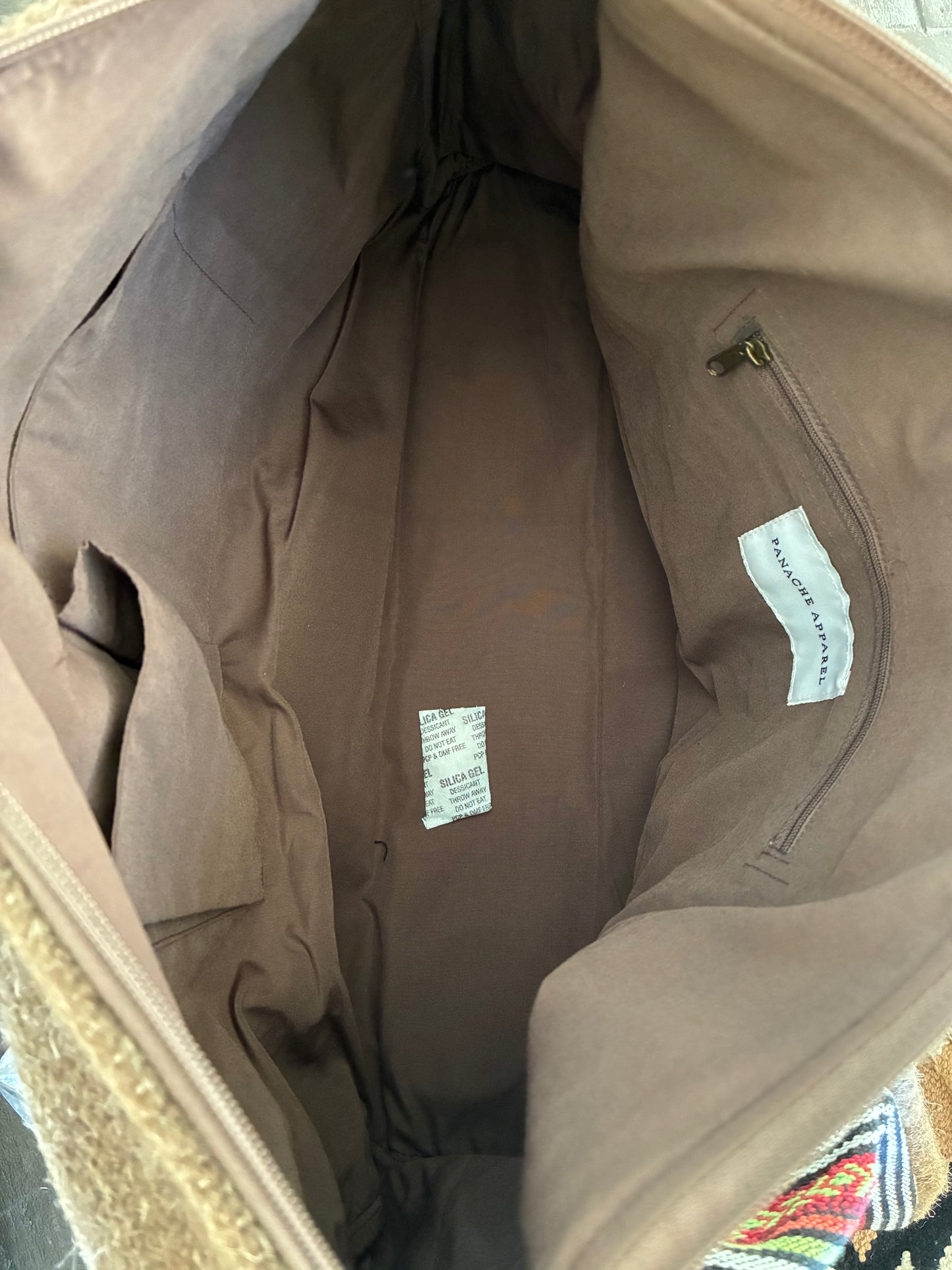 Aztec Duffle Bag - Black