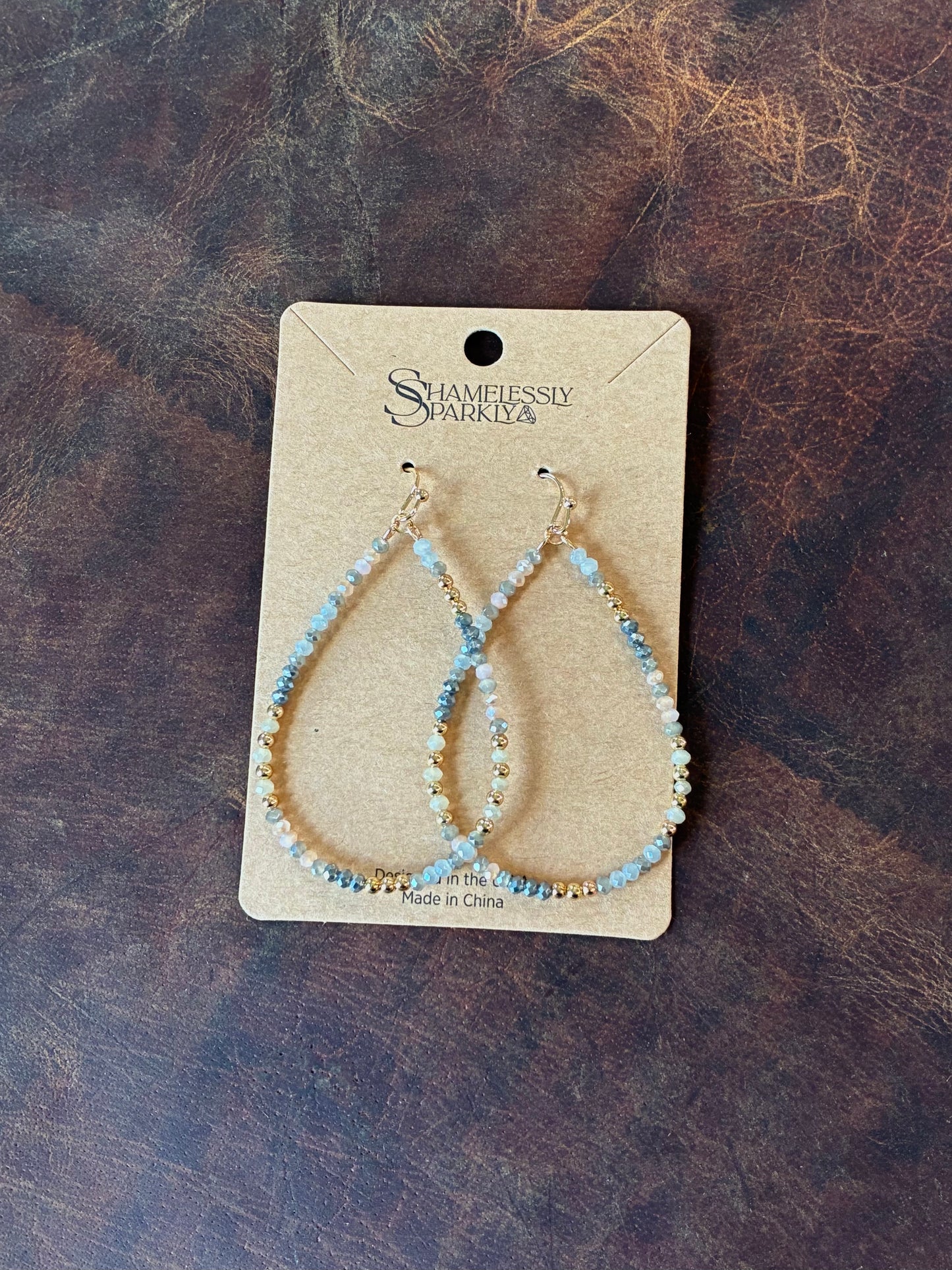 Teardrop Crystal Earrings