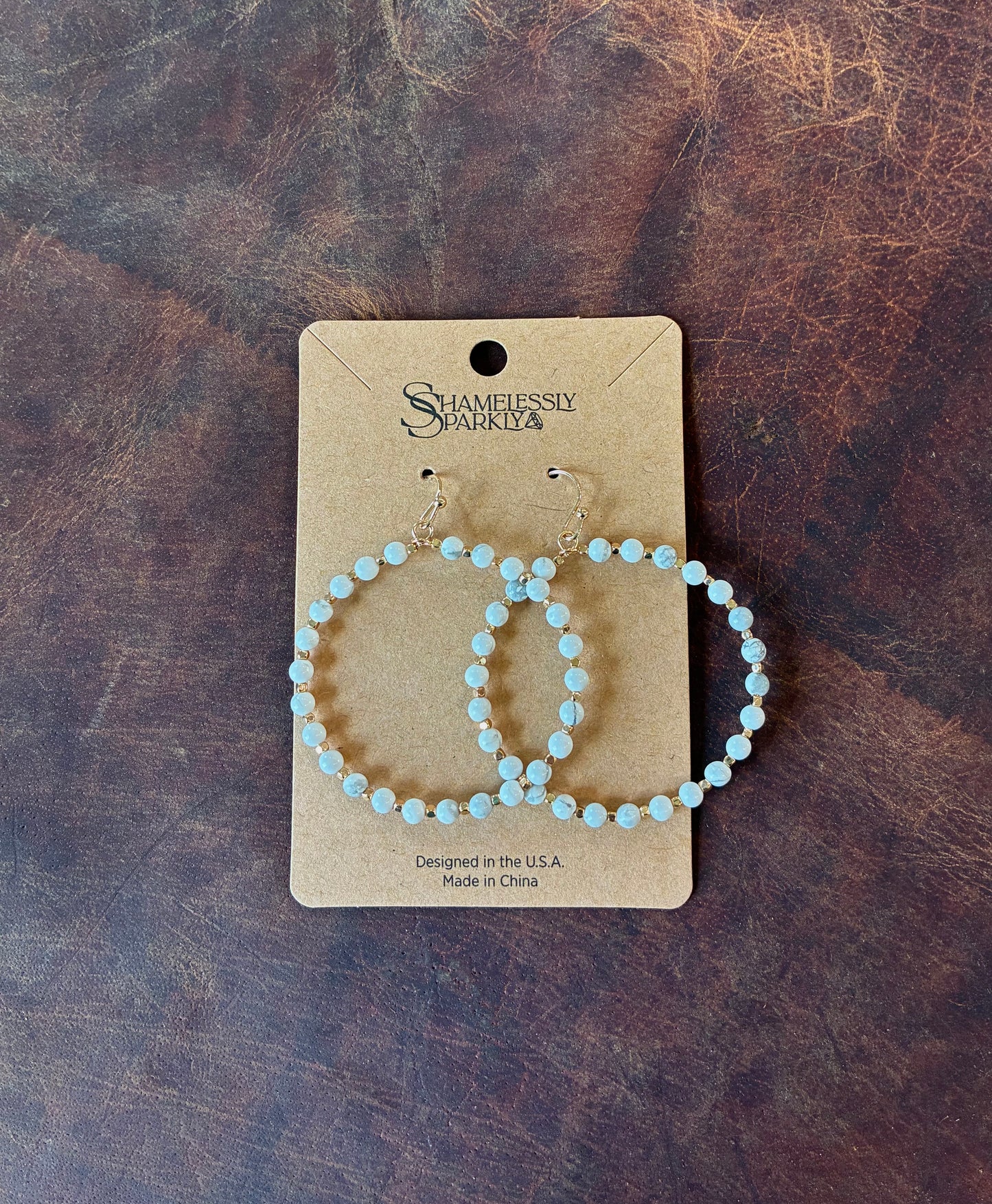 Natural Stone Earrings