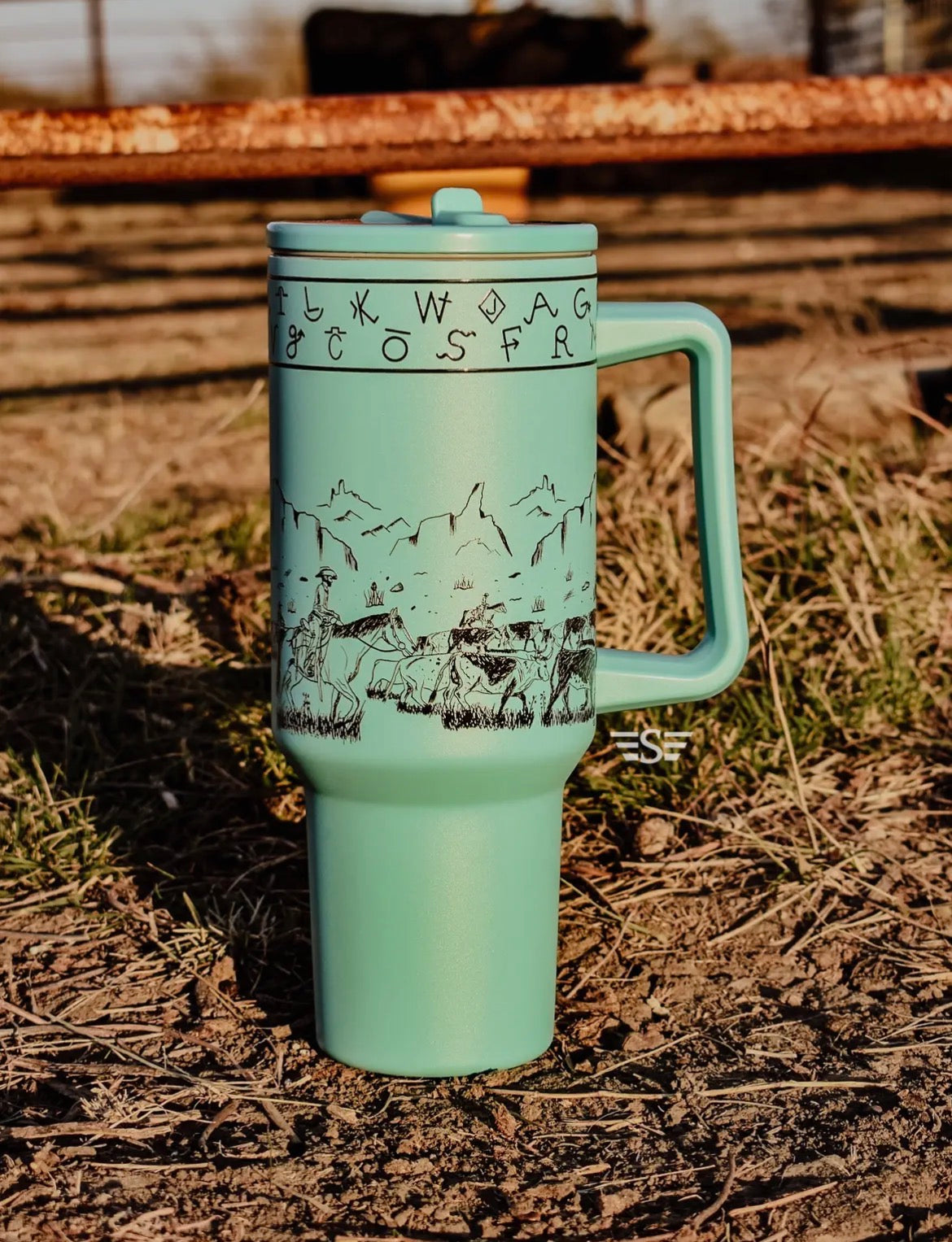 Cattle Drive 40oz Tumbler