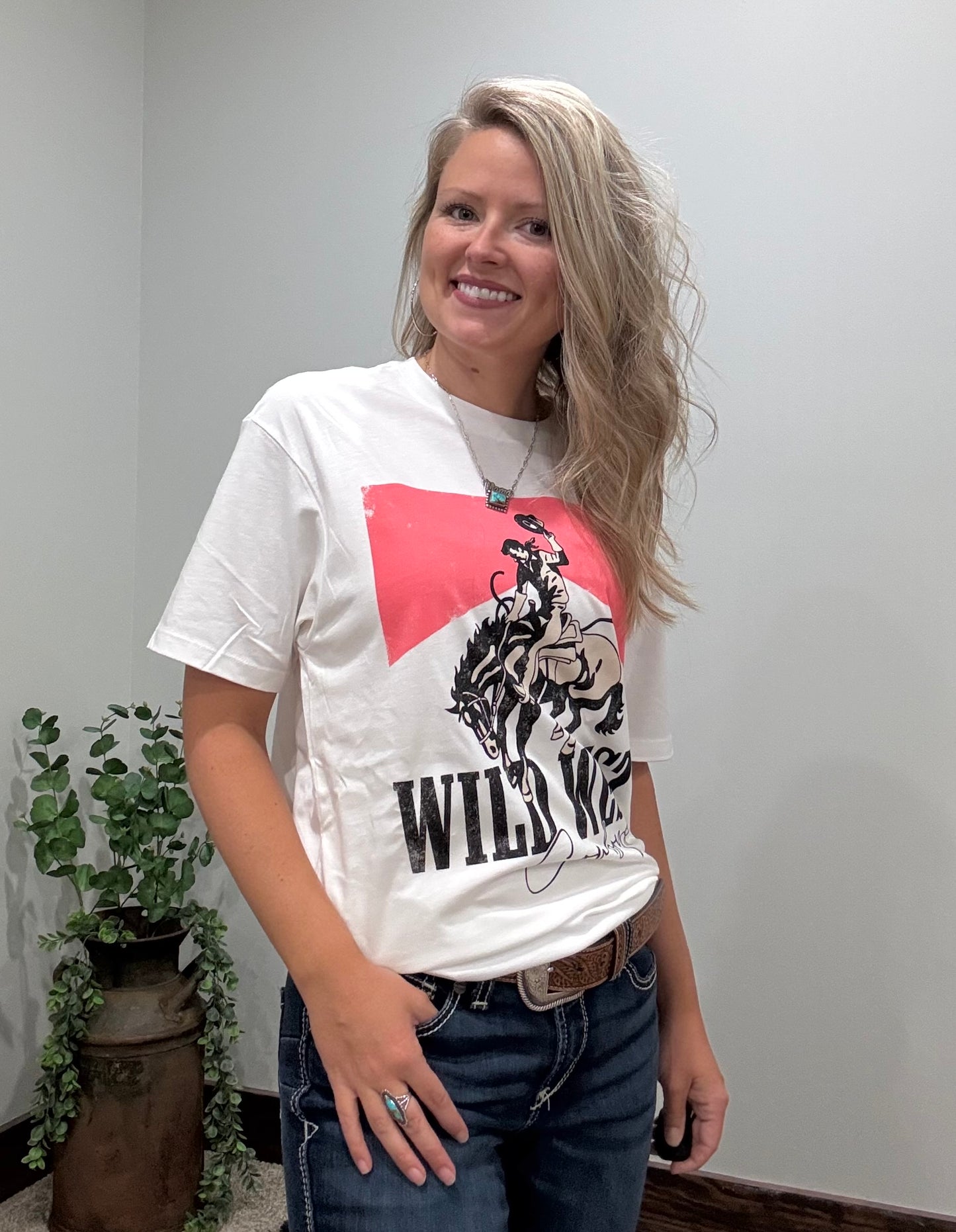 Wild West Graphic T Shirt