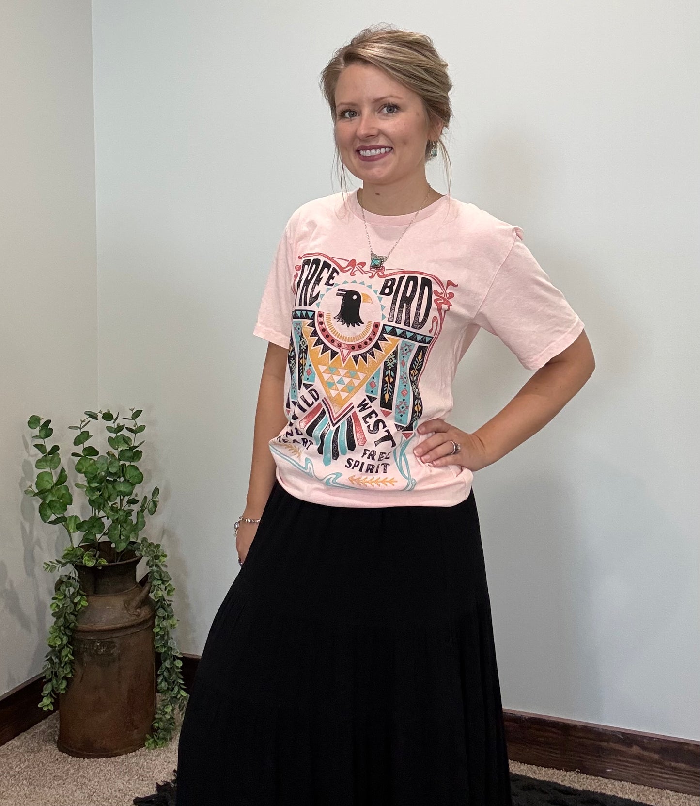 Tiered Maxi Skirt