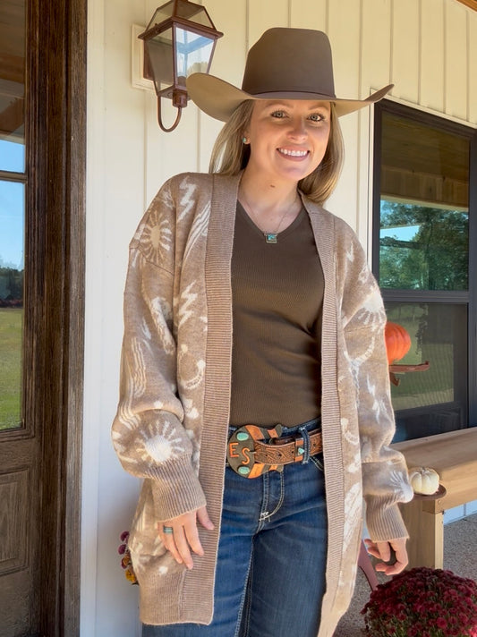 Wild West Cardigan