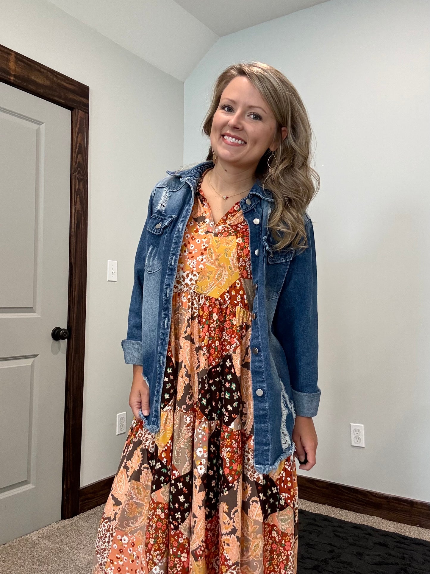 Paisley Patchwork Dress