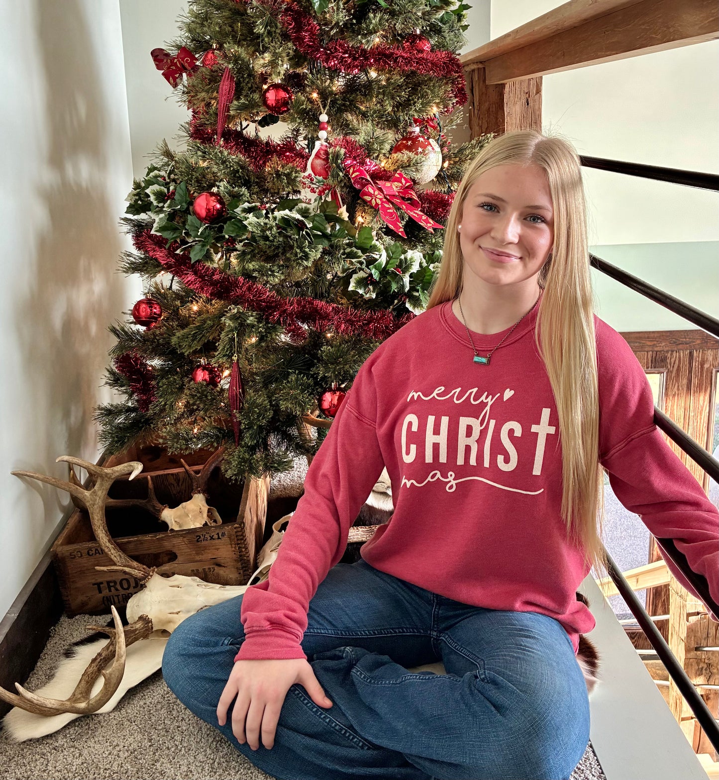 Merry CHRISTmas Sweatshirt