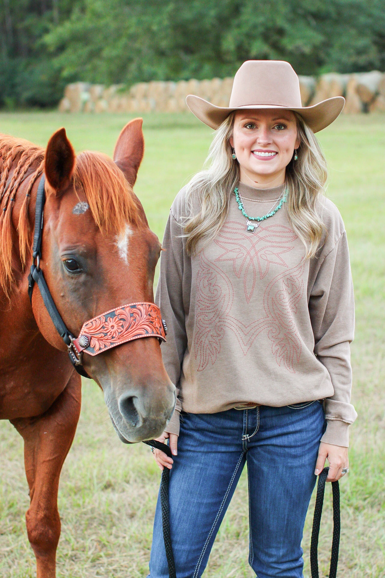 Boot Stitch Sweatshirt