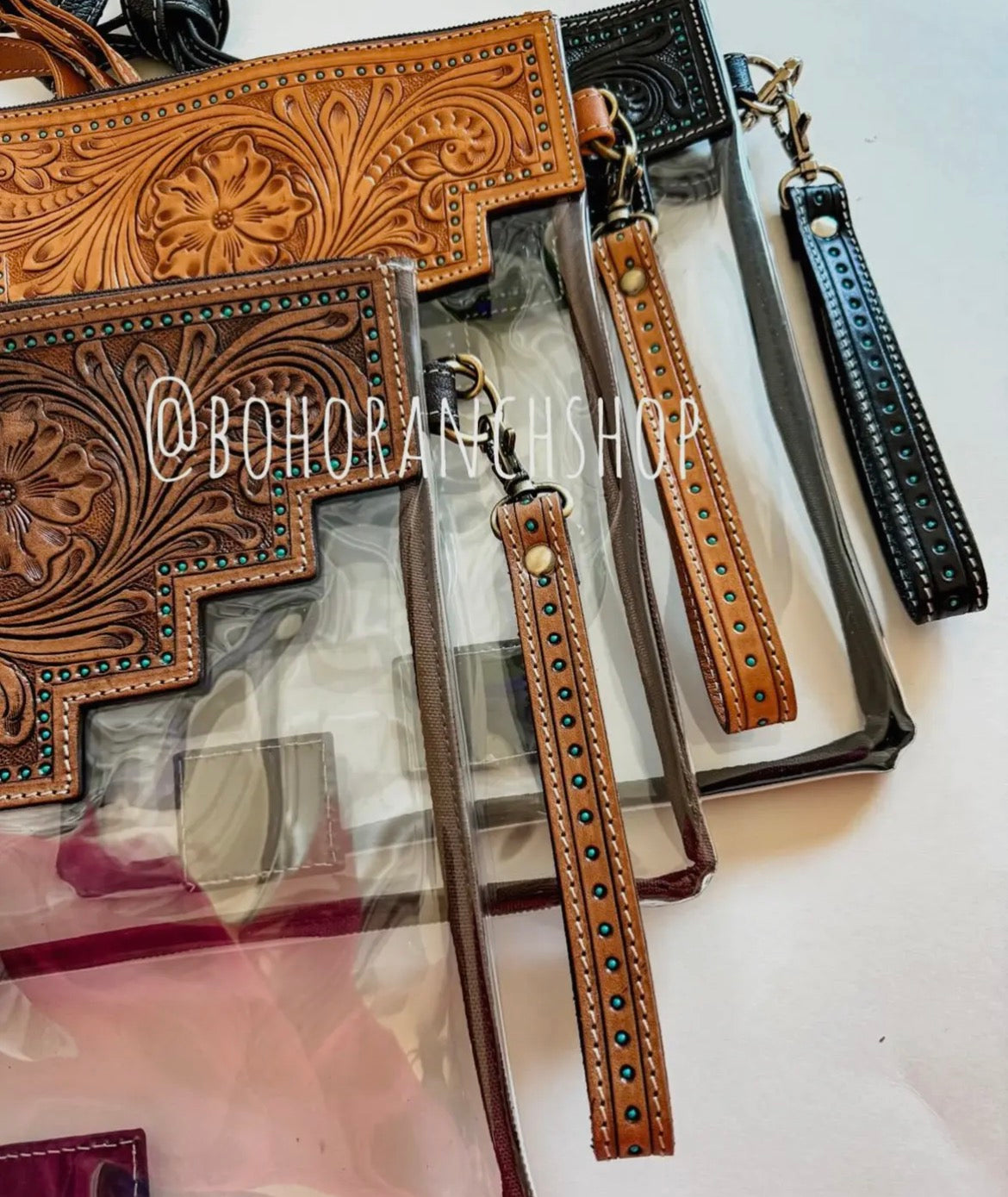 Shayne Hand Tooled Crossbody